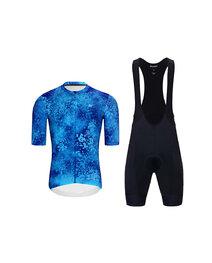 HOLOKOLO maillot corto y pantalón corto - RUSTLE - negro/azul